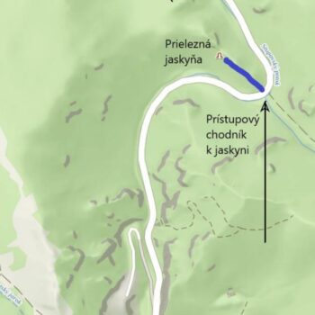 mapa znázorňujúca polohu rieky a jej prítokov